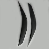 Реснички накладки на фары Солярис рестайл Hyundai Solaris I 2014-2017